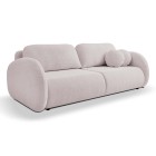 Sofa LOOP z funkcja spania i pojemnikiem PUDROWY RÓŻ RAVEN 91