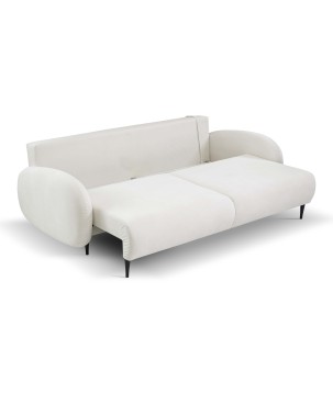 Sofa SOFT z funkcja spania i pojemnikiem BIAŁY RUN AGAIN 01