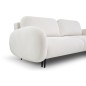 Sofa SOFT z funkcja spania i pojemnikiem BIAŁY RUN AGAIN 01