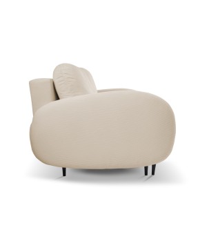 Sofa SOFT z funkcja spania i pojemnikiem BEŻOWY RUN AGAIN 06