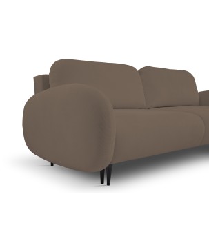 Sofa SOFT z funkcja spania i pojemnikiem CAPPUCINO RUN AGAIN 18