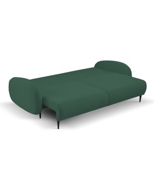 Sofa SOFT z funkcja spania i pojemnikiem ZIELONY RUN AGAIN 36