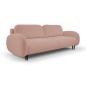Sofa SOFT z funkcja spania i pojemnikiem PUDROWY RÓŻ RUN AGAIN 61