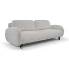 Sofa SOFT z funkcja spania i pojemnikiem JASNY SZARY RUN AGAIN 80