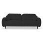 Sofa SOFT z funkcja spania i pojemnikiem CZARNY RUN AGAIN 99