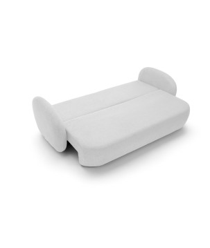 Sofa OLIO z funkcja spania i pojemnikiem BIAŁY ARAGON 01