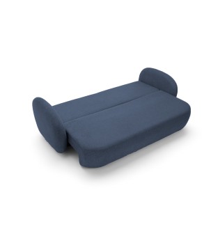 Sofa OLIO z funkcja spania i pojemnikiem NIEBIESKI ARAGON 79
