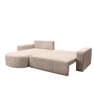 Narożnik BIS XL Lewostronny z funkcją spania POSO 02 DomoHome