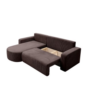 Narożnik BIS XL Lewostronny z funkcją spania POSO 06 DomoHome