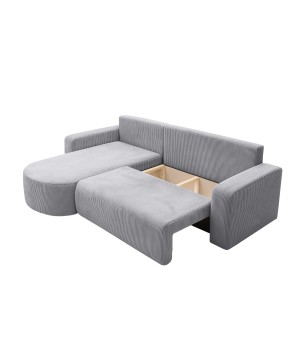 Narożnik BIS XL Lewostronny z funkcją spania POSO 110 DomoHome