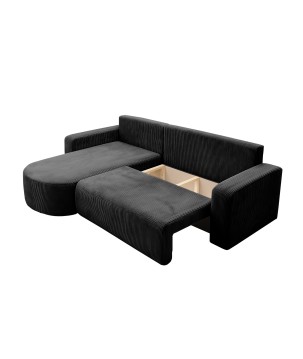 Narożnik BIS XL Lewostronny z funkcją spania POSO 135 DomoHome
