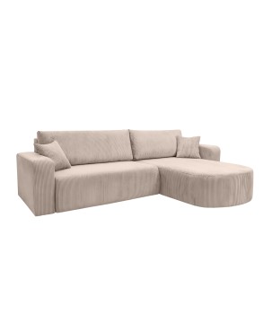 Narożnik BIS XL Prawostronny z funkcją spania POSO 02 DomoHome