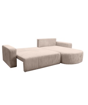 Narożnik BIS XL Prawostronny z funkcją spania POSO 02 DomoHome