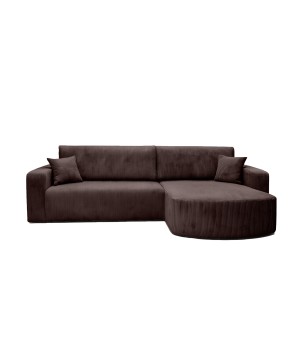 Narożnik BIS XL Prawostronny z funkcją spania POSO 06 DomoHome