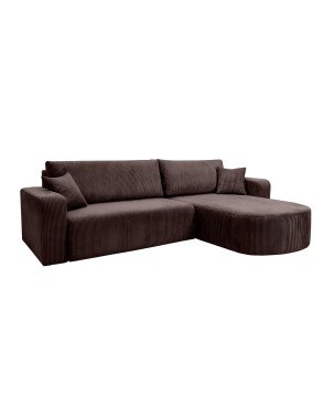 Narożnik BIS XL Prawostronny z funkcją spania POSO 06 DomoHome