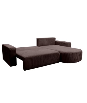 Narożnik BIS XL Prawostronny z funkcją spania POSO 06 DomoHome