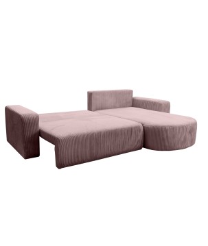 Narożnik BIS XL Prawostronny z funkcją spania POSO 27 DomoHome