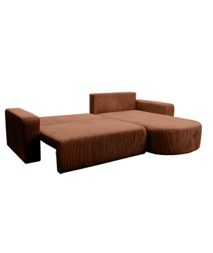 Narożnik BIS XL Prawostronny z funkcją spania POSO 39 DomoHome