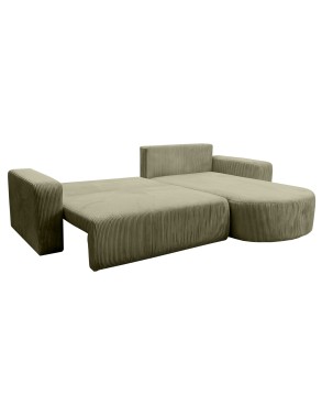 Narożnik BIS XL Prawostronny z funkcją spania POSO 46 DomoHome