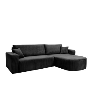 Narożnik BIS XL Prawostronny z funkcją spania POSO 135 DomoHome
