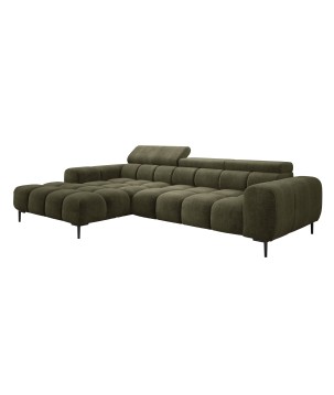 Narożnik PLAZA MINI wolnostojący Lewostronny w tkaninie EDEN 12 WERSAL