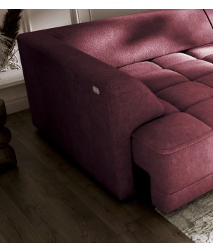 Sofa TIGA z funkcja spania Elektryczny System rozkładania APHRODITE 08 WERSAL