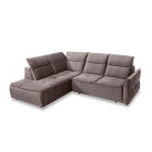 Narożnik MURILLO L z elektryczną regulacją siedziska Lewostronny w tkaninie VOGUE 04 WERSAL