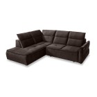 Narożnik MURILLO L z elektryczną regulacją siedziska Lewostronny w tkaninie VOGUE 06 WERSAL