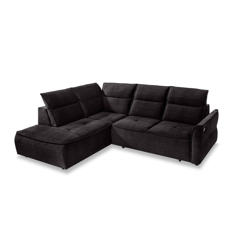 Narożnik MURILLO L z elektryczną regulacją siedziska Lewostronny w tkaninie VOGUE 17 WERSAL