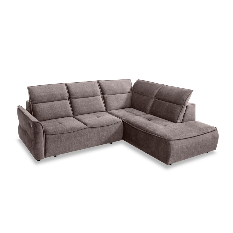 Narożnik MURILLO L z elektryczną regulacją siedziska Prawostronny w tkaninie VOGUE 04 WERSAL