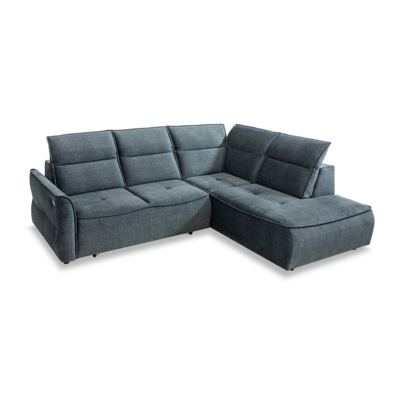 Narożnik MURILLO L z elektryczną regulacją siedziska Prawostronny w tkaninie VOGUE 12 WERSAL