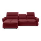 Narożnik MURILLO S Mini z elektryczną regulacją siedziska Lewostronny w tkaninie VOGUE 07 WERSAL