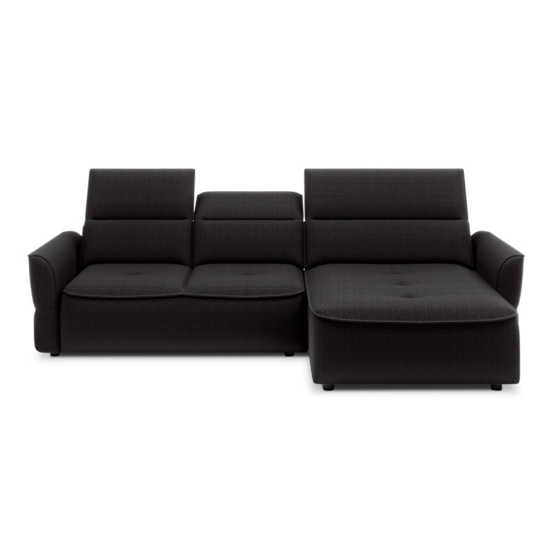 Narożnik MURILLO S Mini z elektryczną regulacją siedziska Prawostronny w tkaninie VOGUE 17 WERSAL