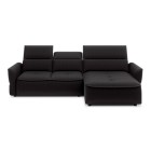 Narożnik MURILLO S Mini z elektryczną regulacją siedziska Prawostronny w tkaninie VOGUE 17 WERSAL