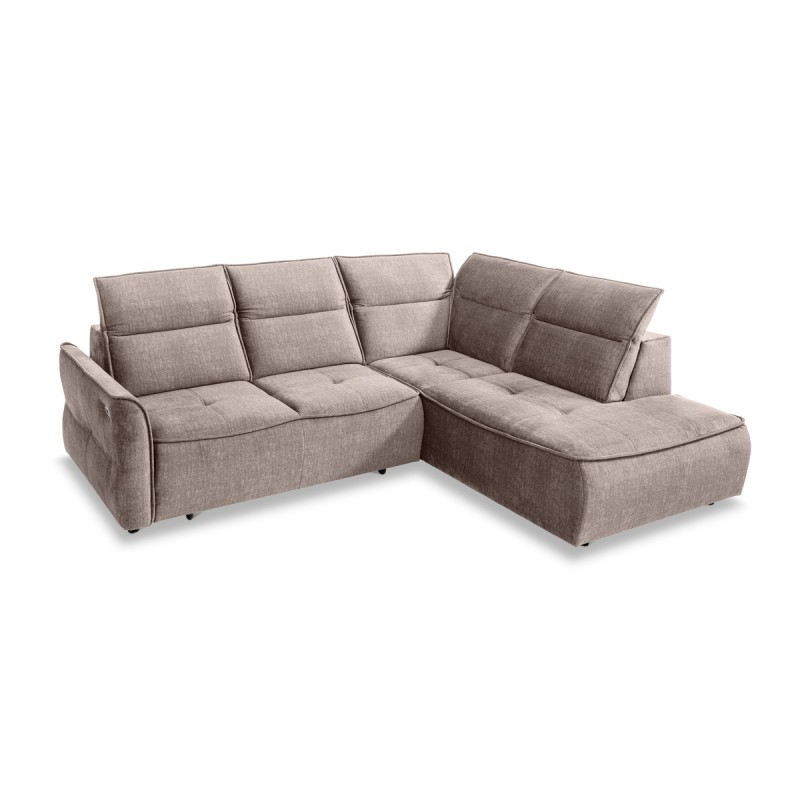 Narożnik MURILLO L z elektryczną regulacją siedziska Prawostronny w tkaninie VOGUE 02 WERSAL