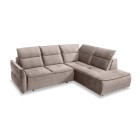 Narożnik MURILLO L z elektryczną regulacją siedziska Prawostronny w tkaninie VOGUE 02 WERSAL