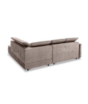 Narożnik MURILLO L z elektryczną regulacją siedziska Prawostronny w tkaninie VOGUE 02 WERSAL