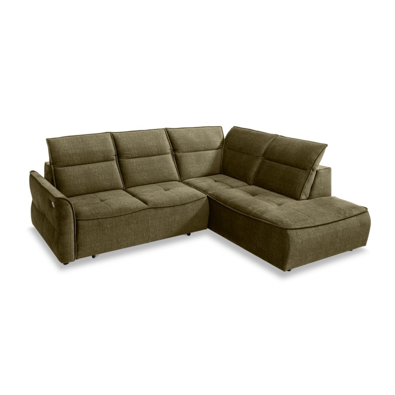 Narożnik MURILLO L z elektryczną regulacją siedziska Prawostronny w tkaninie VOGUE 10 WERSAL