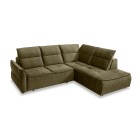 Narożnik MURILLO L z elektryczną regulacją siedziska Prawostronny w tkaninie VOGUE 10 WERSAL