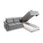 Narożnik MURILLO L z elektryczną regulacją siedziska Prawostronny w tkaninie VOGUE 14 WERSAL