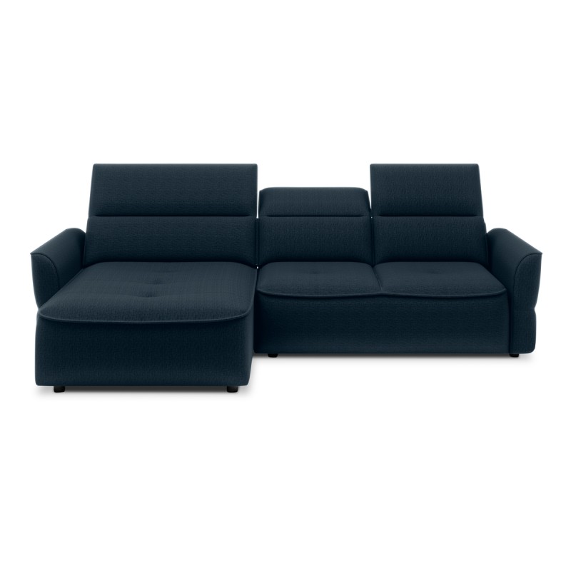 Narożnik MURILLO S Mini z elektryczną regulacją siedziska Lewostronny w tkaninie VOGUE 13 WERSAL