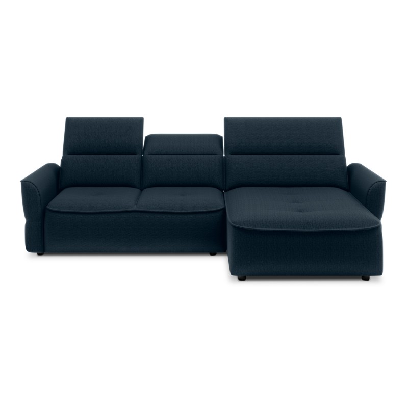 Narożnik MURILLO S Mini z elektryczną regulacją siedziska Prawostronny w tkaninie VOGUE 13 WERSAL