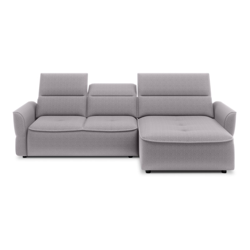 Narożnik MURILLO S Mini z elektryczną regulacją siedziska Prawostronny w tkaninie VOGUE 14 WERSAL