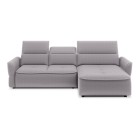 Narożnik MURILLO S Mini z elektryczną regulacją siedziska Prawostronny w tkaninie VOGUE 14 WERSAL