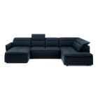 Narożnik MURILLO XL z elektryczną regulacją siedziska Prawostronny w tkaninie VOUGE 13 WERSAL