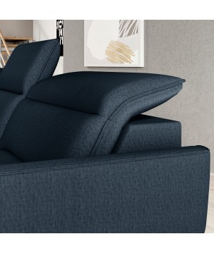 Narożnik MURILLO XL z elektryczną regulacją siedziska Prawostronny w tkaninie VOUGE 13 WERSAL