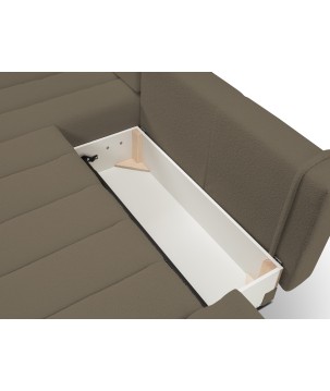 Narożnik wolnostojący BALOO Lewy w tkaninie LAMBI 04