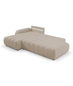 Narożnik wolnostojący BALOO Lewy w tkaninie LAMBI 08