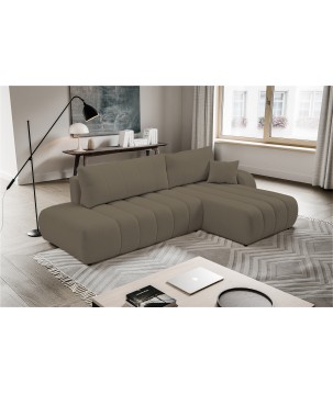 Narożnik wolnostojący BALOO Prawy w tkaninie LAMBI 24