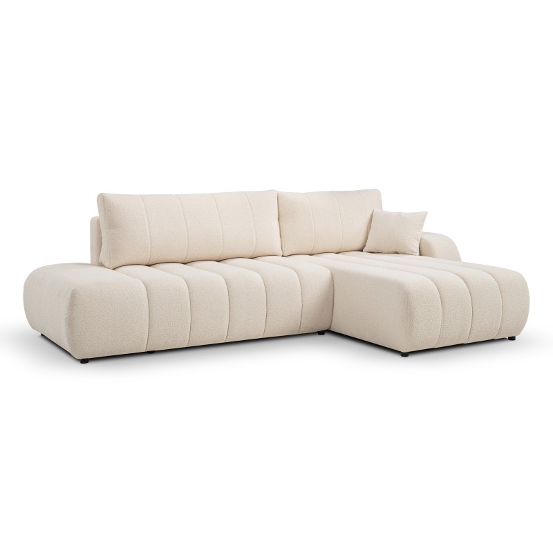 Narożnik wolnostojący BALOO Prawy w tkaninie LAMBI 08